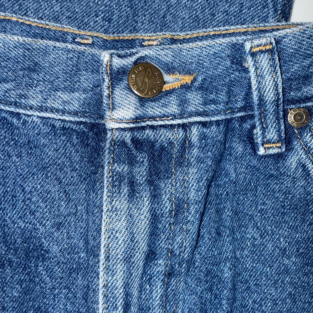 Riders Women's Vintage 1990s Blue Denim Jeans 100% Cotton Size 12 M - Picture 7 of 15